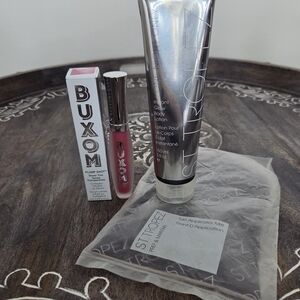 Buxom Plump Shot Lip Gloss - Vibrant Pink & St.Tropez